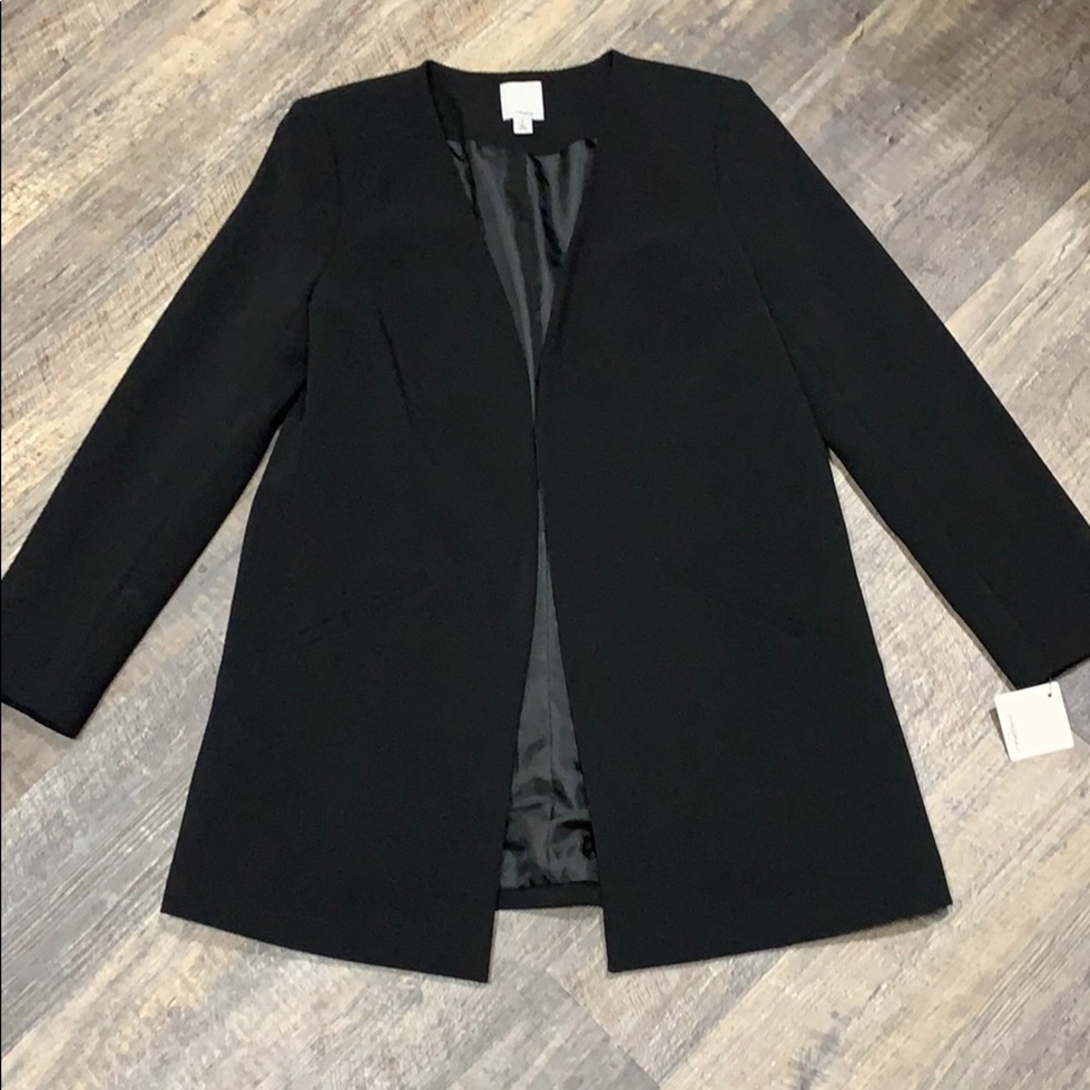 Halogen Open Front Blazer Type Jacket